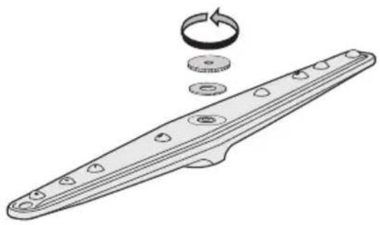 AEG-ELECTROLUX Favorit 52860 s - Clean the spray arm - 1