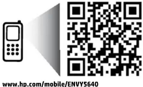 HP ENVY 5646 - Numérisation du code pour plus d'informations! - 1