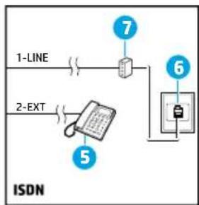 HP OfficeJet 6951 - Lisaseadmete ühendamine - 5
