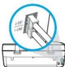 HP Officejet 4653 - If additional devices are connected to the phone line - 2