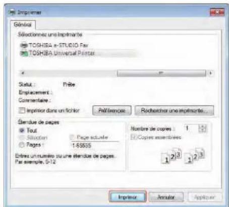 TOSHIBA EStudio 456SE - Opérations élémentaires d'impression - 3