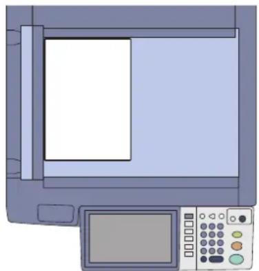 TOSHIBA EStudio 456SE - Description de l'orientation de l'original/du papier - 1