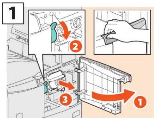 TOSHIBA EStudio 456SE - Remplacement d'une cartouche de toner - 1