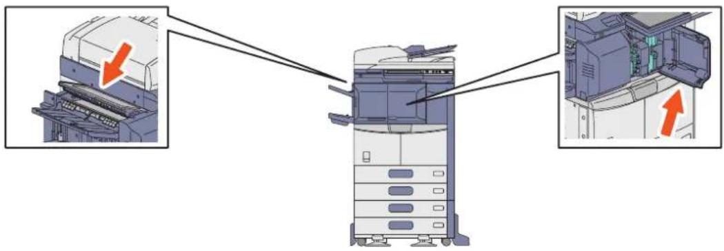 TOSHIBA EStudio 456SE - Couvercles du finisseur, de l'unité de perforation et du kit de liaison (tous en option). - 4