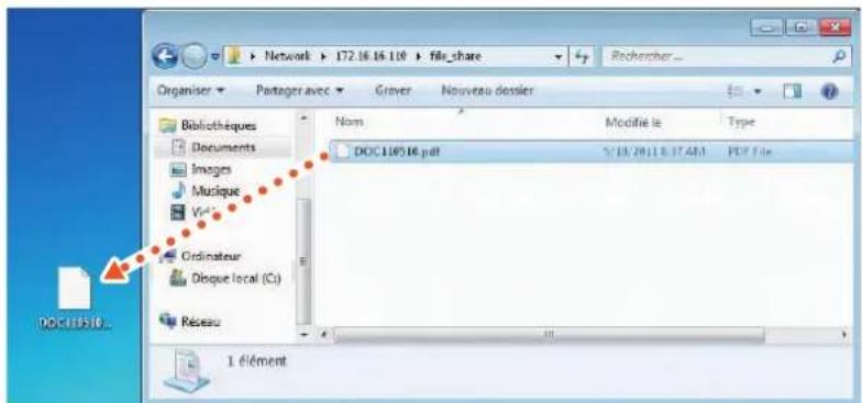 TOSHIBA EStudio 456SE - Enregistrez les données scannées sur un ordinateur Windows. - 1
