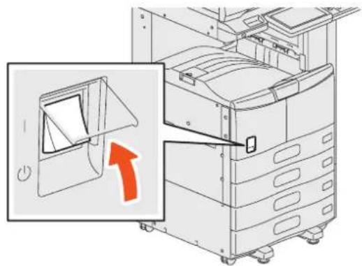 TOSHIBA EStudio 456SE - Mise sous tension - 2
