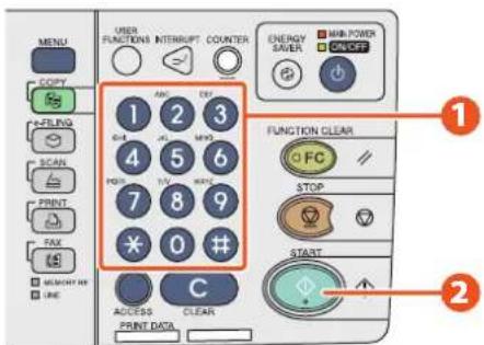 TOSHIBA EStudio 456SE - Procédure de copie - 3