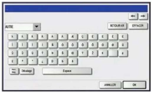 TOSHIBA EStudio 356SE - Clavier tactile - 3