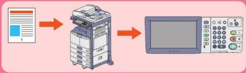 TOSHIBA EStudio 356SE - Enregistrement des paramètres de scan féquement utilisés dans des modèles - 1