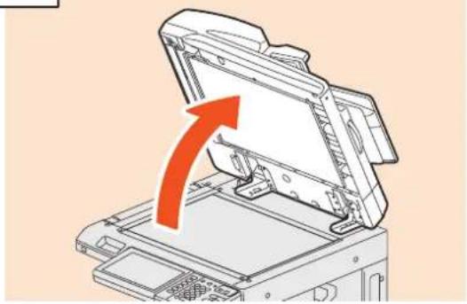 TOSHIBA EStudio 356SE - Vitre d'exposition - 1