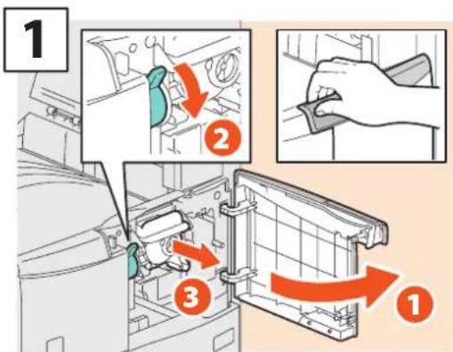 TOSHIBA EStudio 356SE - Remplacement d'une cartouche de toner - 1