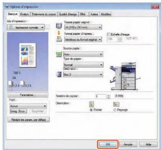 TOSHIBA EStudio 356SE - Opérations élémentaires d'impression - 2