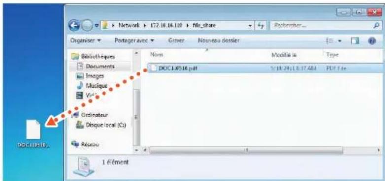TOSHIBA EStudio 356SE - Enregistrez les données scannées sur un ordinateur Windows. - 1