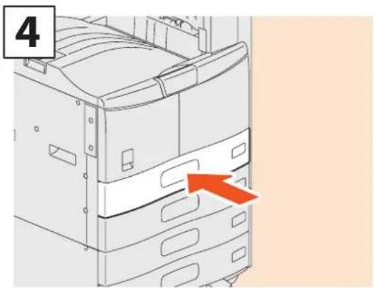 TOSHIBA EStudio 356SE - Chargement du papier - 4
