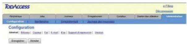 TOSHIBA EStudio 4520c - Page de configuration - 2