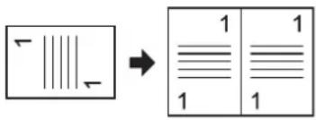 TOSHIBA EStudio 332S - Effectuer plusieurs copies sur une seule feuille de papier (Répéter) - 1