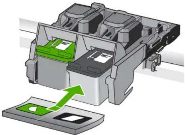 HP Photosmart C4640 - Per sostituire le cartucce di stampa - 5
