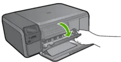 HP Photosmart C4635 - So wechseln Sie die Druckpatronen aus: - 1