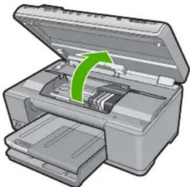 HP Photosmart C6340 - De printcartridges verrangen - 1