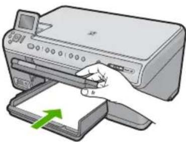 HP Photosmart C6340 - Pour charger du papier au format standard - 3