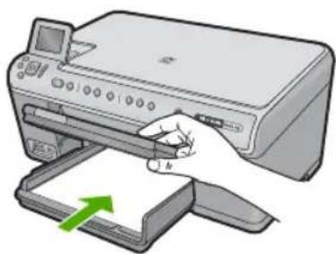 HP Photosmart C6340 - Per caricare carta di fornato standard - 3