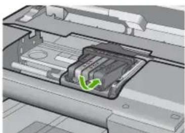 HP Photosmart C6340 - Pour remplacer les cartouches d'encre - 8