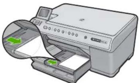 HP Photosmart C6340 - Pour charger du papier au format standard - 10