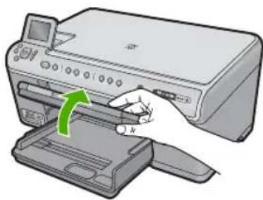 HP Photosmart C6340 - Per caricare carta di fornato standard - 1