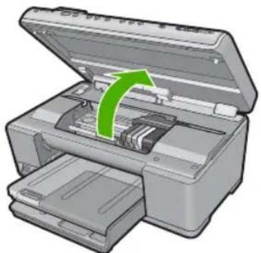 HP Photosmart C6340 - So tauschen Sie die Tintenpatronen aus: - 1