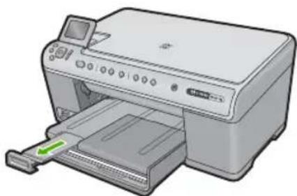 HP Photosmart C6340 - Per caricare carta di fornato standard - 5