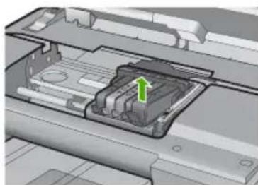 HP Photosmart C6340 - So tauschen Sie die Tintenpatronen aus: - 4