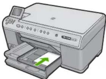 HP Photosmart C6340 - Pour charger du papier au format standard - 9