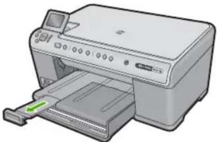 HP Photosmart C6340 - Papier van volledig formaatplaatsen - 5