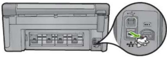HP Photosmart C6340 - Pour connecter le produit au réseau - 1