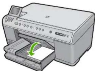 HP Photosmart C6340 - Pour charger du papier au format standard - 11