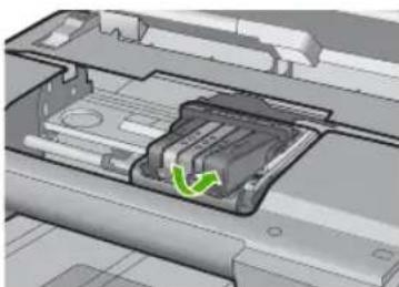 HP Photosmart C6340 - So tauschen Sie die Tintenpatronen aus: - 10