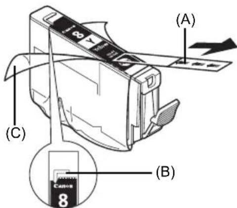 CANON Pixma iP3300 - - Printera PictBridge drukas iestatijumu apstiprinăsana un mainišana - 2