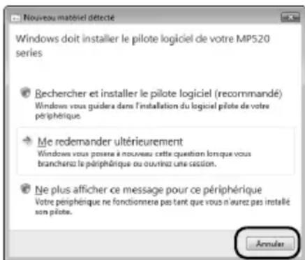 CANON Pixma MP520 - ■ Informations spécifiques à Windows - 1