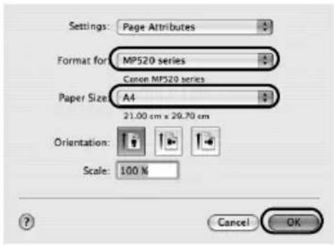 CANON Pixma MP520 - Nota - 2