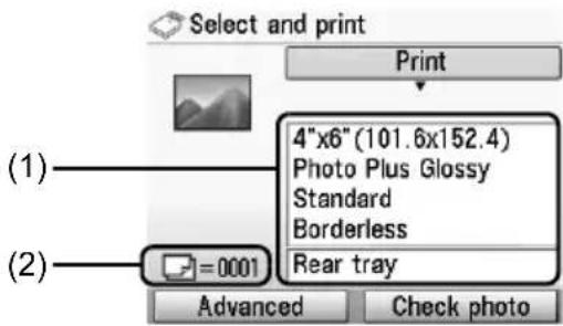 CANON Pixma MP520 - Nota - 1