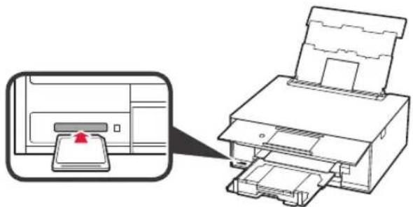 CANON Pixma TS9000 - Muistikorttiin tallennettujen valokuvien tulostaminen - 1