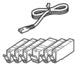 CANON Pixma TS9000 - Kontroller medfølgende komponenter - 1