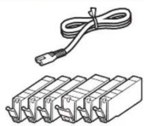 CANON Pixma TS9000 - Überprüfen des Lieferumfangs - 1