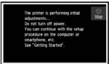 CANON Pixma TS9000 - Si aparece la pantalla siguiente, avance a la siguiente página. - 1