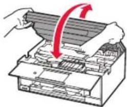 CANON Pixma TS9000 - Verpakkingsmateriaal verwijderen/de printer inschakelen - 16