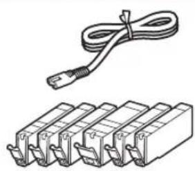 CANON Pixma TS9000 - Toimitettujen tuotteiden tarkistus - 1