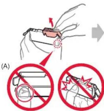 CANON Pixma TS9000 - Installation des Tintenbehälters - 5