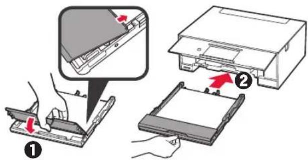 CANON Pixma TS9000 - Einlegen von Papier/Ausrichten des Druckkopfs - 6