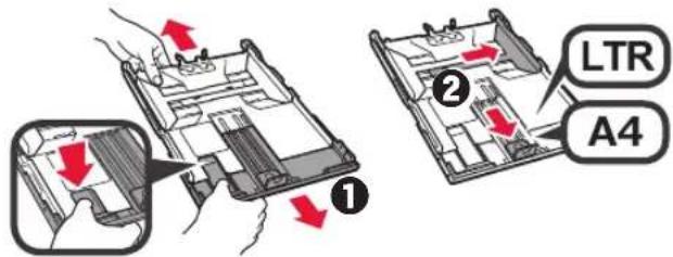CANON Pixma TS9000 - Einlegen von Papier/Ausrichten des Druckkopfs - 4
