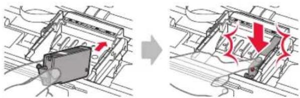 CANON Pixma TS9000 - Installation des Tintenbehälters - 7